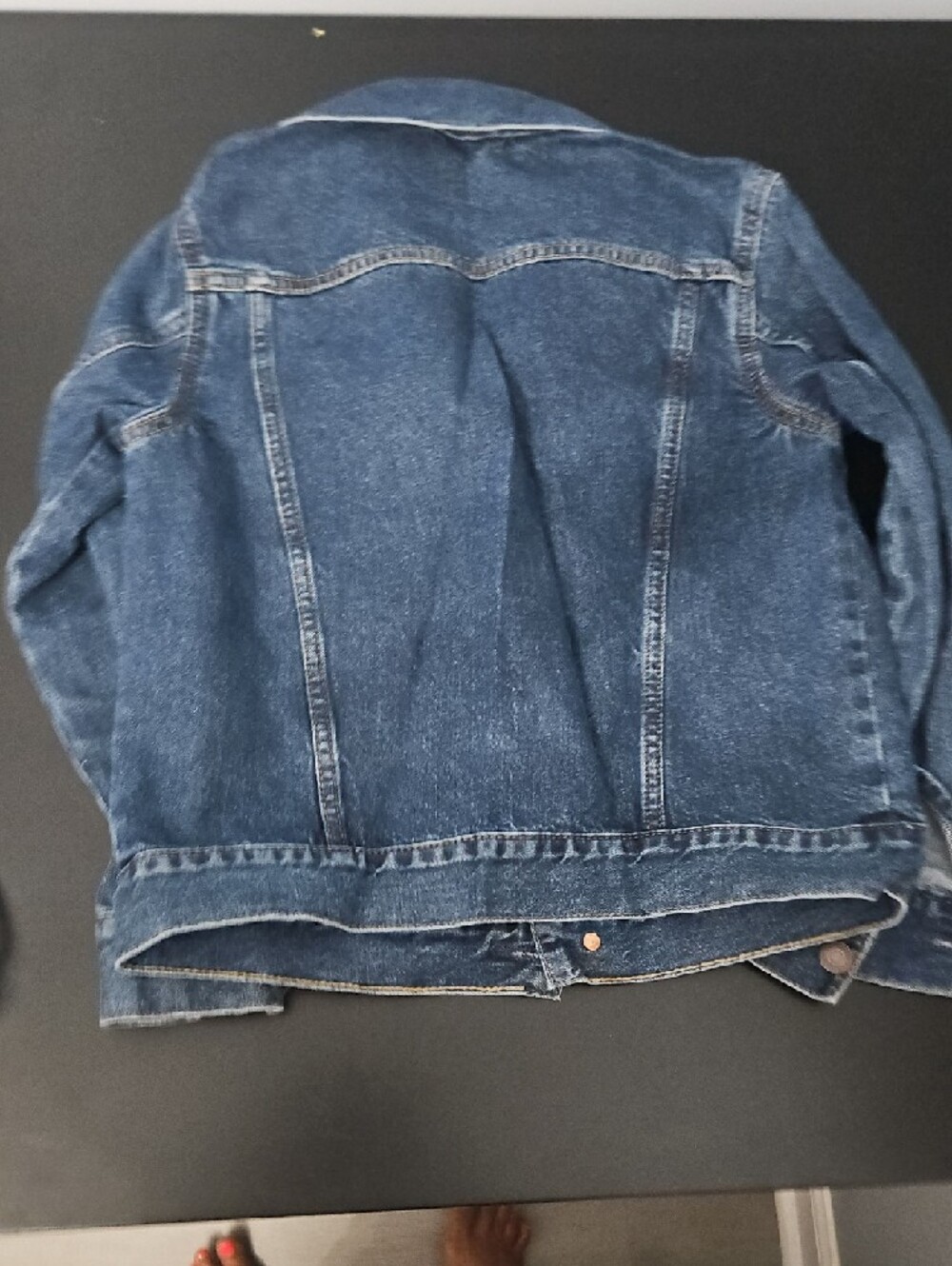 GAP Boys's Dark Blue Denim Jacket. Size L (10) - Picture 2 of 3